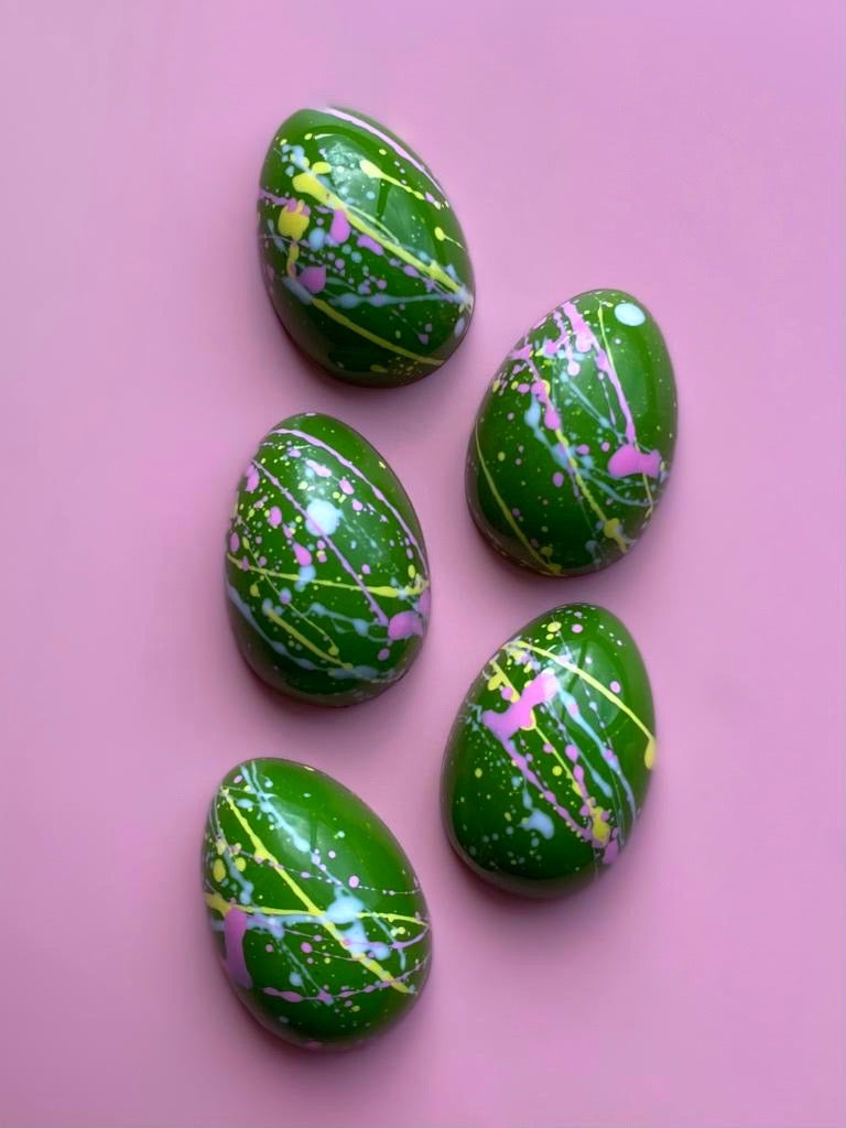 luxury-irish-hand-painted-chocolate-easter-eggs-handmade-with-love-in-small-bataches-in-County-Laois-Ireland-edible-art-luxurious-irish-easter-chocolates-buy-irish-easter-green-mini-easter-eggs